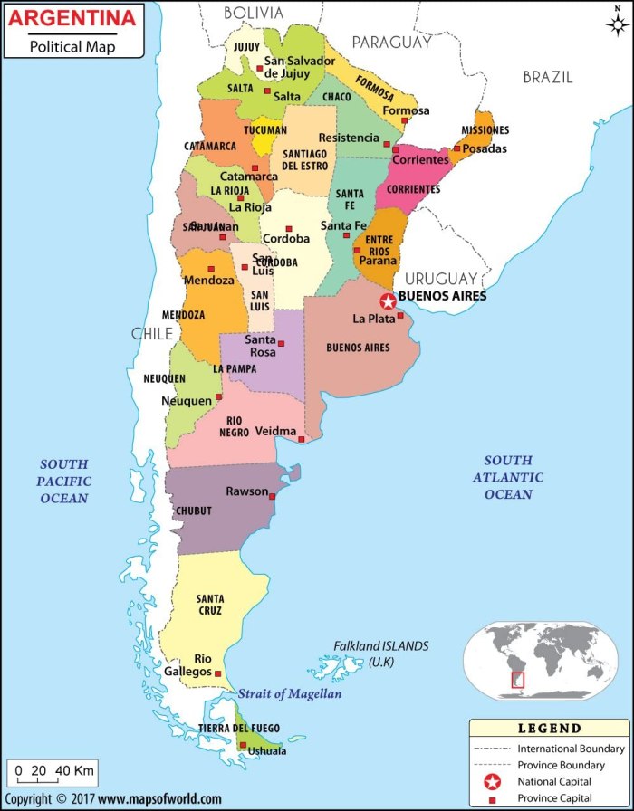 Argentina Map