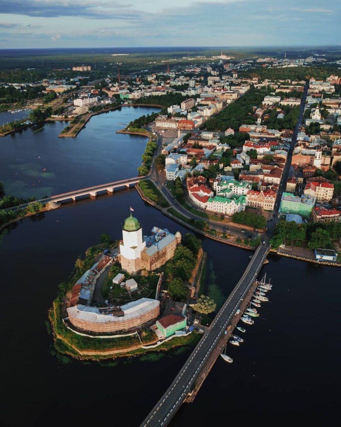Выборг центр города