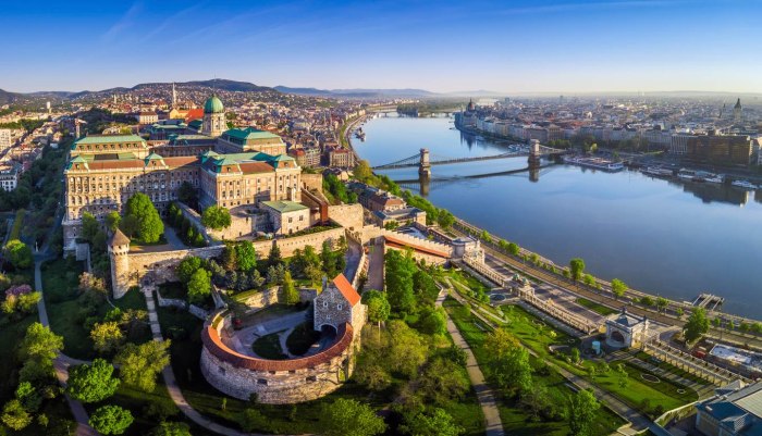 Панорамный вид города Будапешт