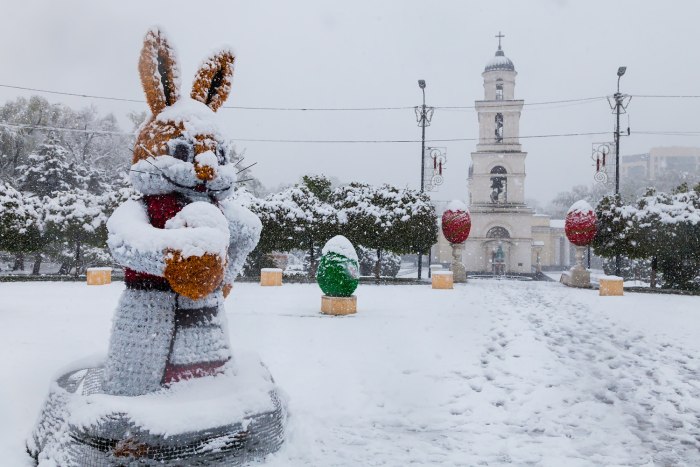 Молдова зима Кишинев