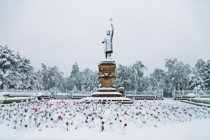 Зима в Кишиневе
