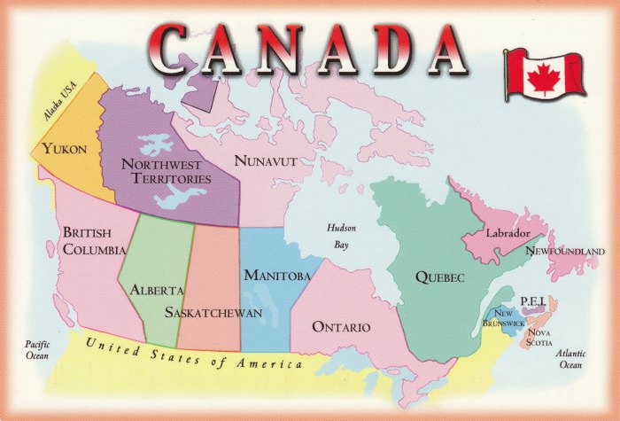 Canada карта