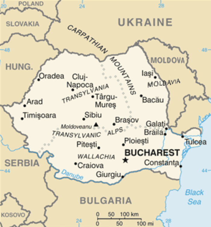 Констанца Румыния на карте