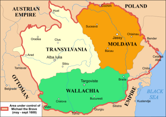 Валахия Трансильвания Молдавия Румыния