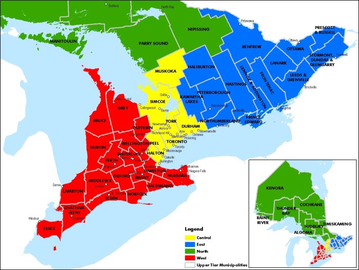 Ontario Map