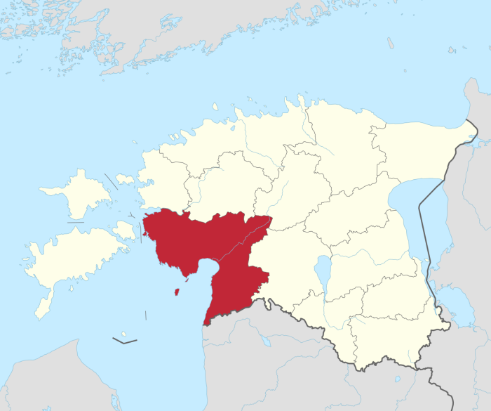 Карта Pärnumaa срисофка