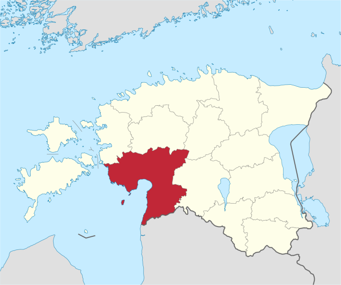 Уезд Ляэне-Вирумаа Эстония