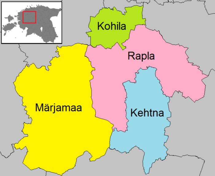 Rapla карта
