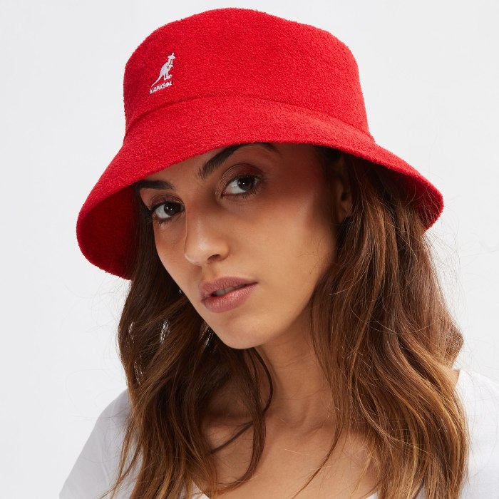 Панама Kangol красная