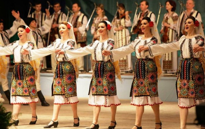 Жок ансамбль народного танца Молдавии