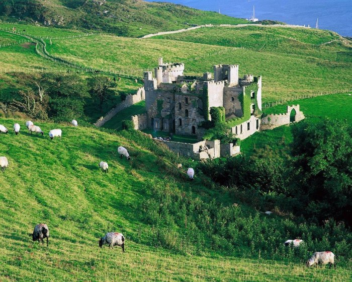 Green Hills зеленые холмы Ирландии