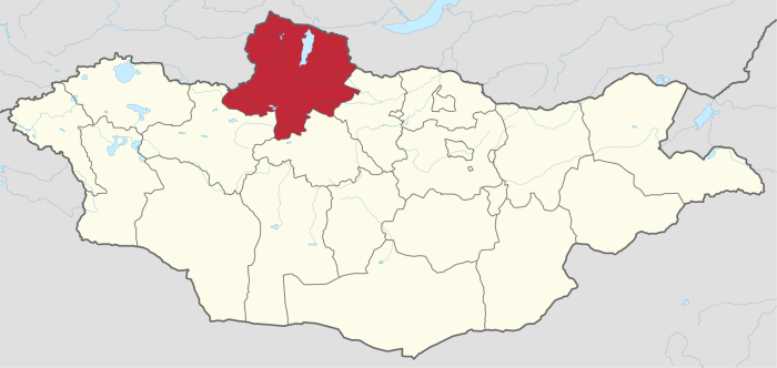 Цаатаны Монголия карта