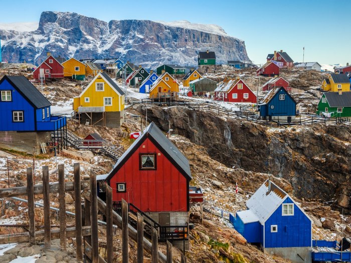 Iceland and Greenland