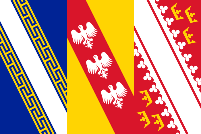 Флаг Гранд ЭСТ Франция