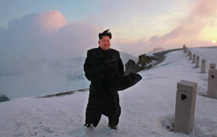 Ким Чен Ын зима