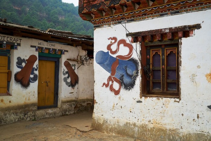 Punakha, Bhutan роспись