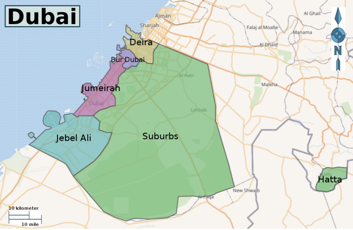 Dubai on the Map