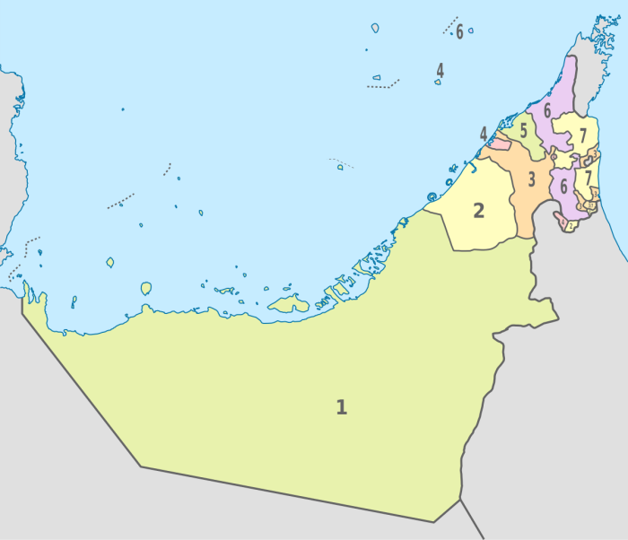 ОАЭ Postal code