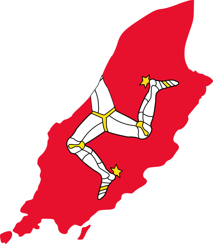 Флаг острова Мэн