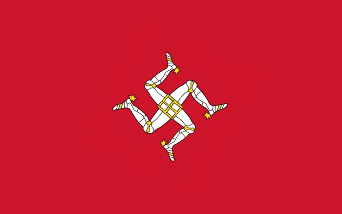 Флаг острова Мэн