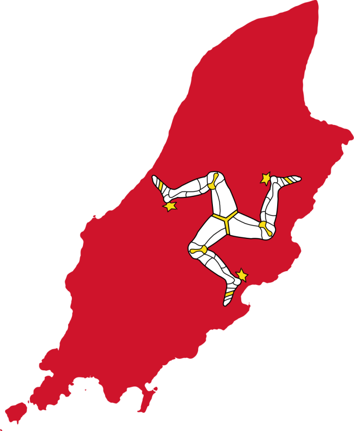 Isle of man флаг