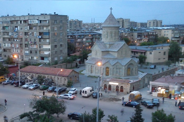 Рустави город в Грузии