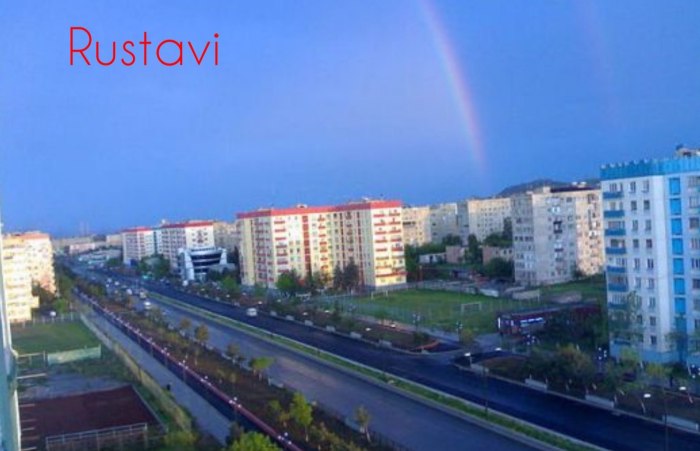 Рустави город в Грузии