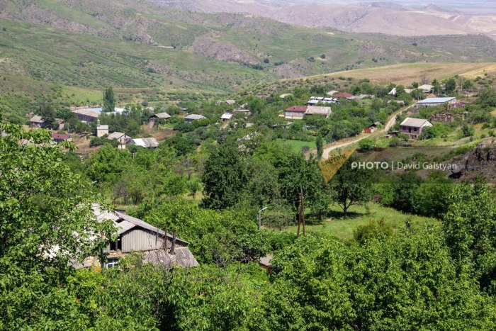Армения село Спандарян
