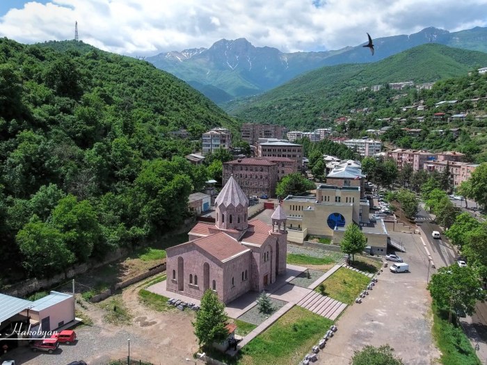 Город Капан Армения 2020
