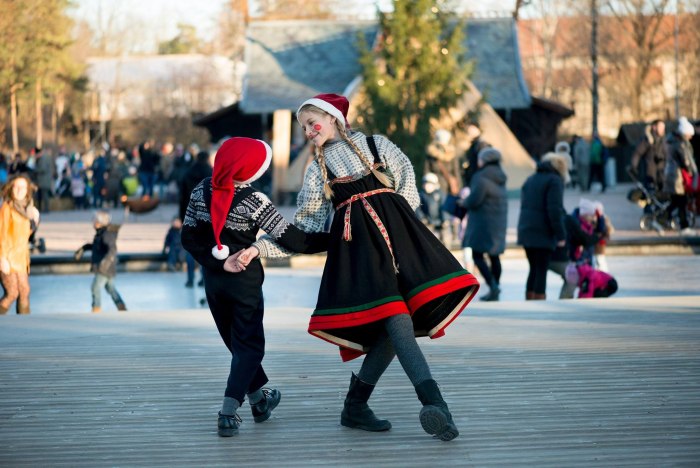 Рождественская ярмарка в Осло