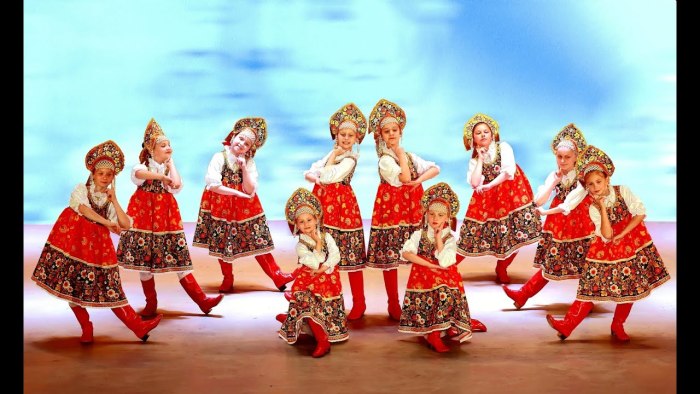 Детский русский народный танец