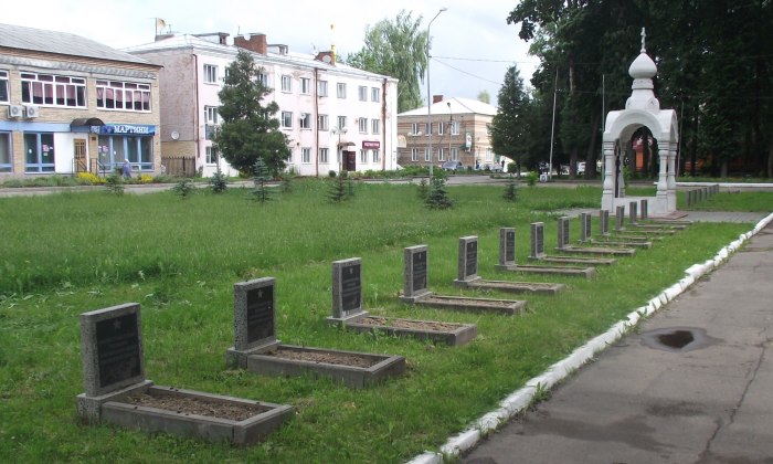 Сквер боевой славы Ельня Смоленской области