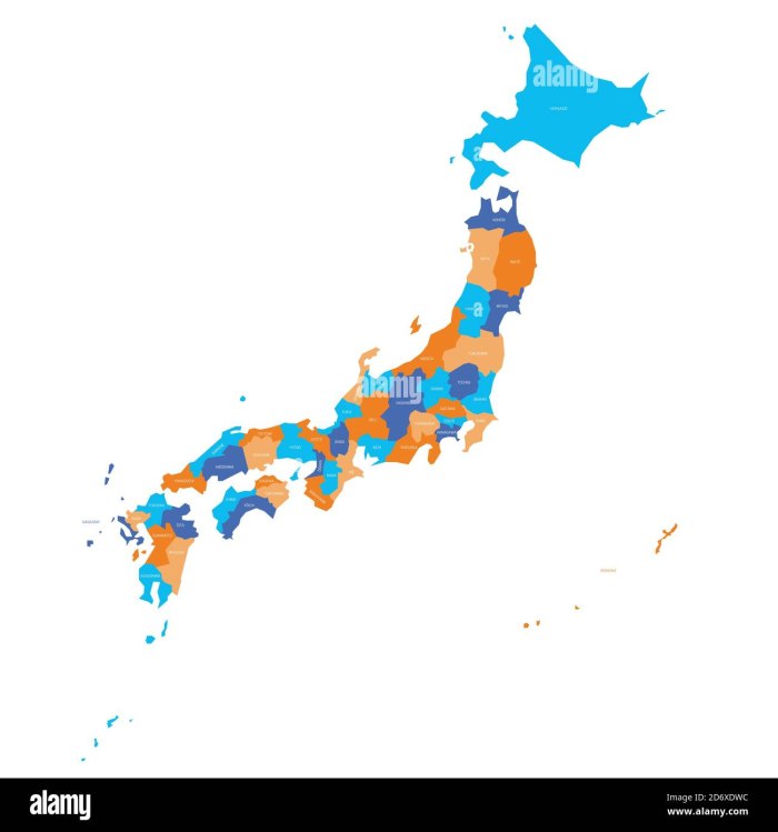 Administrative Divisions of Japan