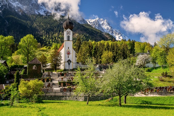 Германия Альпы Бавария