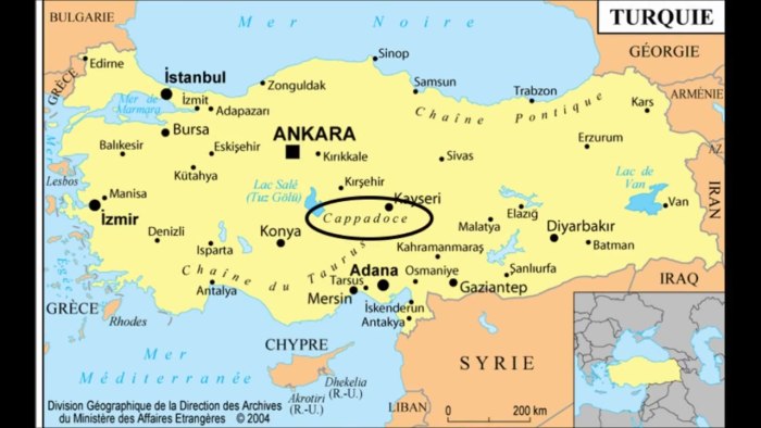 Карта Турции