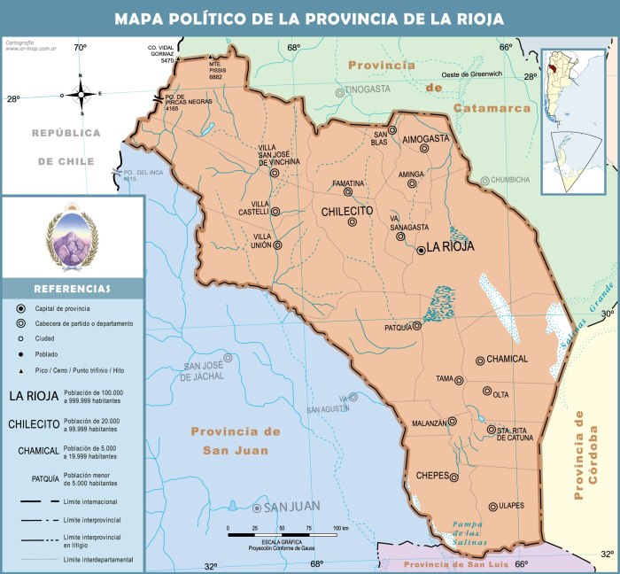 La Rioja на карте