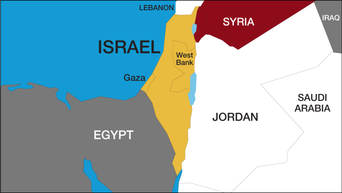 Israel on the World Map