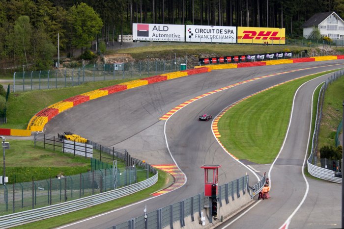Spa Francorchamps Eau rouge