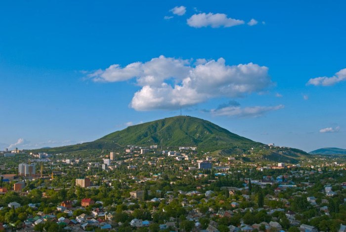 Гора Машук в Пятигорске Минеральные воды