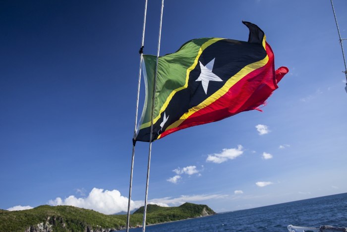 Флаг Saint Kitts and Nevis