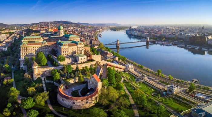 Панорамный вид города Будапешт