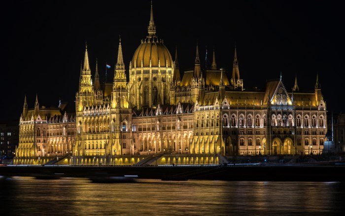 Здание венгерского парламента