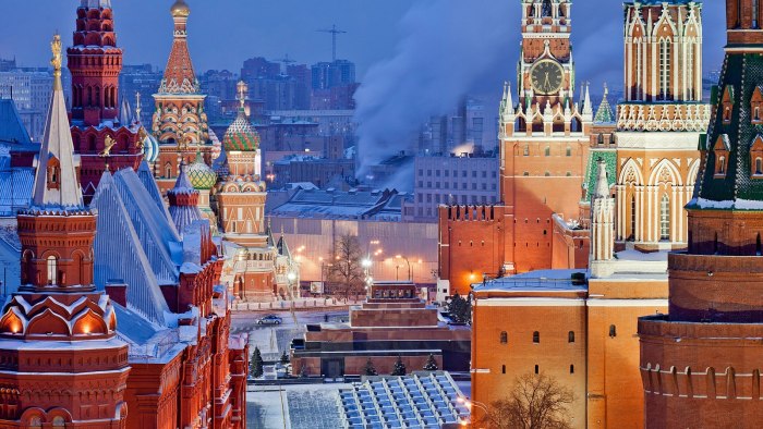 Современный Кремль в Москве