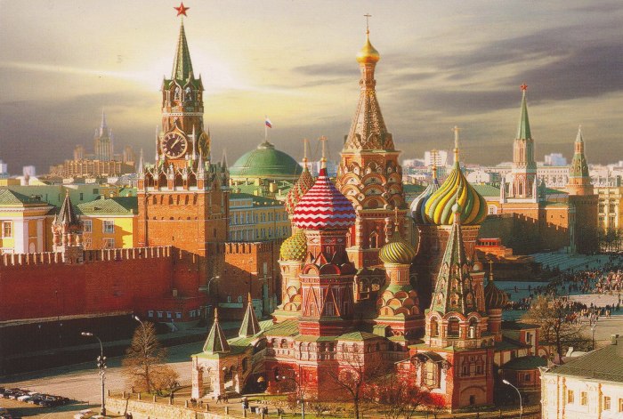 Столица России красная площадь