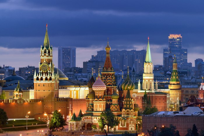 Современный Кремль в Москве