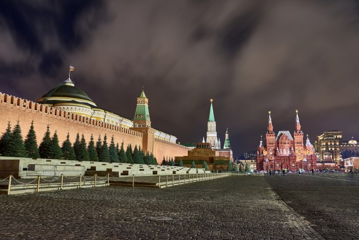 Московский Кремль и красная площадь
