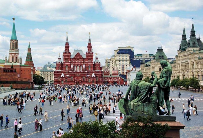 Москва 21 век красная площадь