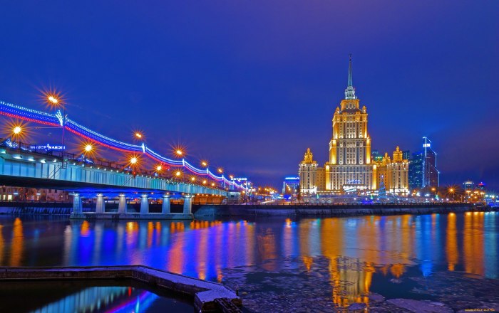 Гостиница Украина Новоарбатский мост