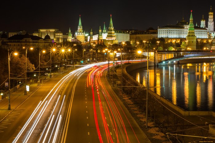 Ночная Москва