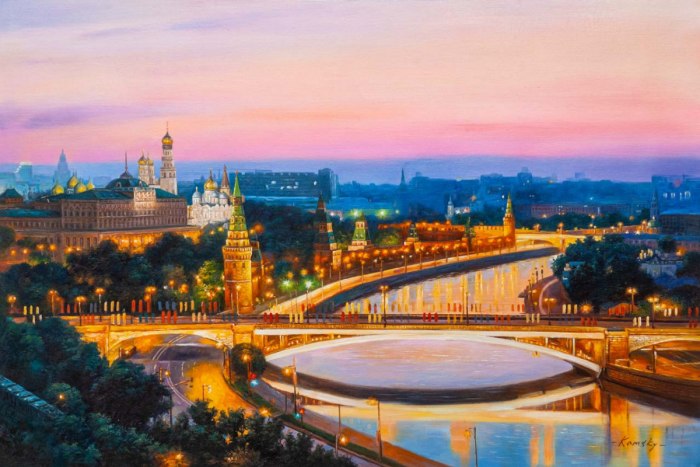Москва с высоты птичьего полета